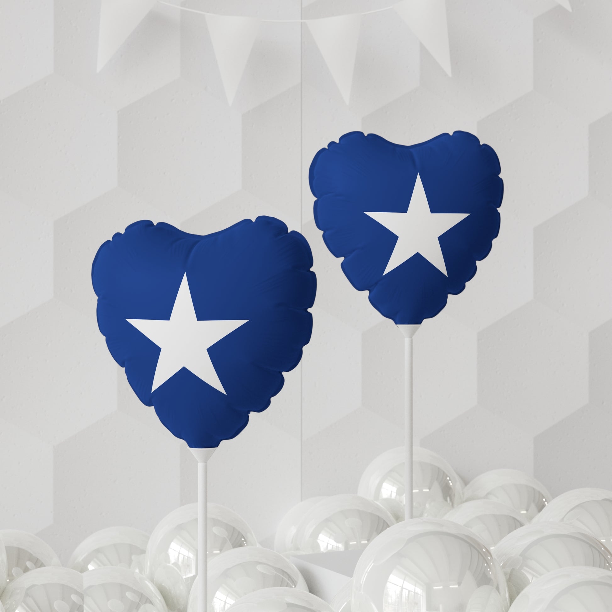 Somali Flag Round & Heart-shaped 11" Balloon for Somali Independence Day Celebrations